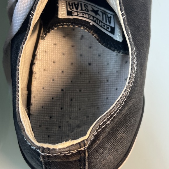 Converse Chuck Taylor All Star Black Low Top Canvas Sneakers Men's Size 9 - Picture 8 of 13